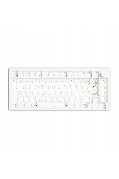 AKKO Tastatură Mecanică x MonsGeek M1 V5 Via DIY Barebone Albă ISO