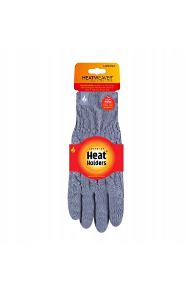 NO BRAND Mănuși de damă Heat Holders foarte călduroase cu blană M/L ALBASTRU ...