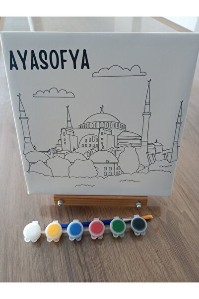 Gülcan tasarım tuval şovale seti