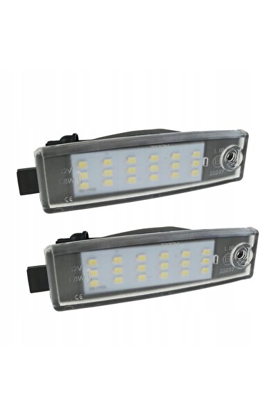 NO BRAND Lumini LED pentru plăcuța de înmatriculare TOYOTA RAV4 LAND CRUISER ...
