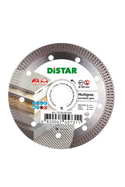 Distar DISTRACT Disc diamantat 125x1.6x22.23mm Multigres 11115494010