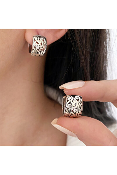 Choice 30HLZY2457 925 Sterling Silver Lucky Character Hollowed Out Cloud Earr...