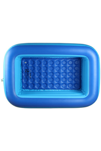 OEM Piscină gonflabilă pentru copii, dreptunghiulară cu podea moale - dimensiune 150 x 105 x 56 cm