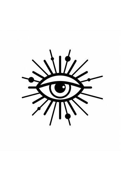 Nevara Metal Protection Eye Plate |   A Modern Artistic Touch That Adds Luxur...