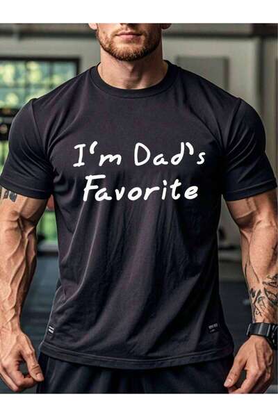 NOURAM Dad-Shirt-I Am Dad'S Favorite, Father'S Day, Dad-Shirt, Summer Fashion...