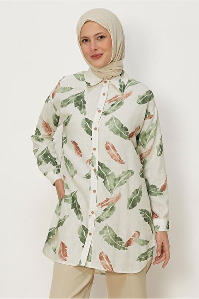 Alvina Patterned Tunic with Ketek Effect 46787