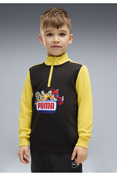 Puma x TRANSFORMERS Grafická mikina s celopropínacím zipem ke krku