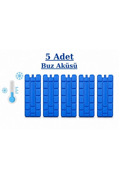 MEDAS LİFE 5 Adet Buz Aküsü | Tekrar Kullanılabilir Soğutucu Kaset Aküsü | Te...