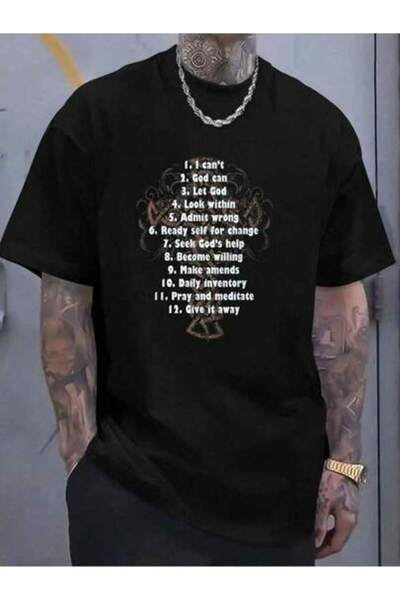 45 BPM Men's Celebrate Recovery Christian Cross 12 Step Guide Faith-Inspired ...