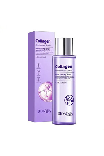 Belora Toner Revitalizant cu Colagen, 130 ml, pentru hidratare și fermitate p...
