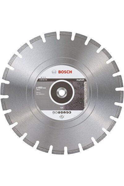 Bosch Diamond disc, Bosch, For asphalt, 400 mm, Silver