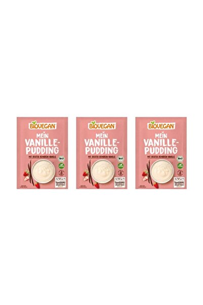 Biovegan Pachet 3 x Budinca de vanilie, bio, 36g