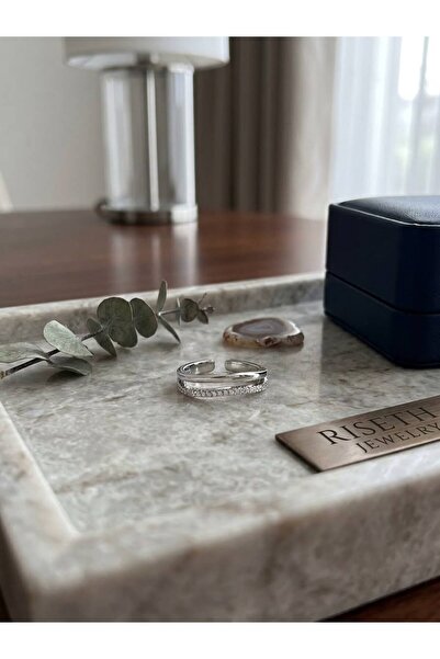 Riseth Jewelry Silver Harmony Ring (Serçe Parmak Yüzüğü)