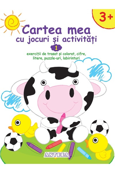 ANTEEA Cartea mea cu jocuri si activitati 1