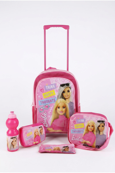 Barbie 5-in-1 Trolley School Bag 17 Inch