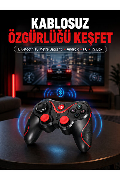 Lisinya Gelişmiş Kontrol Hassasiyeti Sunan Kablosuz Bluetooth Oyun Kolu -