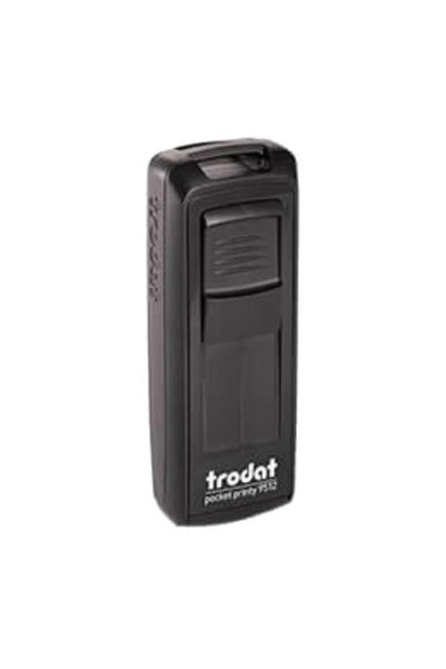 NO NAME Trodat 9512 47X18 mm Black Body Pocket Stamp Blank Stamp