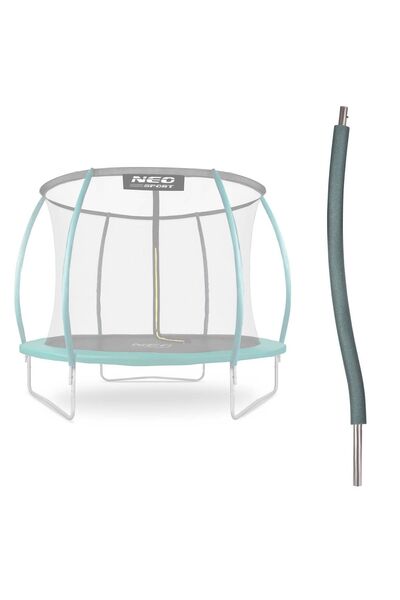 Neo-Sport Stâlp inferior pentru trambulină tip C, 8-14 picioare, verde