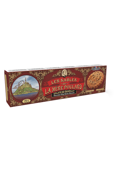 La Mere Poulard Bitter Çikolatalı Bisküvi 125 G (3'li Paket)