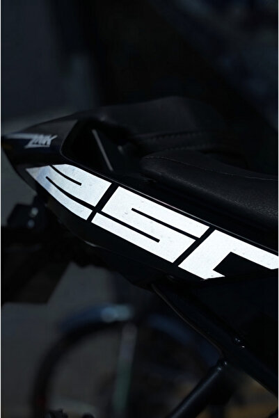 Banxtre Rear Tail 250 Lettering Sticker Decal with Reflector (Right and Left)...