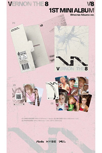 tays store V8 (SEVENTEEN) - 1st Mini Album [V8] Weverse Albums Ver.