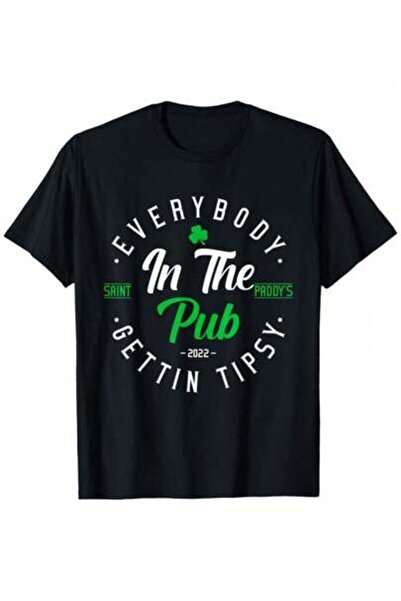 29CUN Everybody In The Pub Getting Tipsy St Patricks Day Shamrock T-Shirt, 22...
