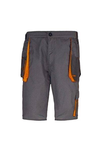 art.mas Pantaloni scurti de lucru, 270 gsm, Classic, grafit-portocaliu