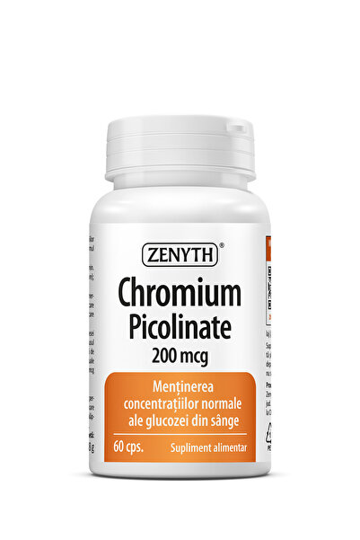 Zenyth Pharmaceuticals Crom Picolinat 200mcg 60cps