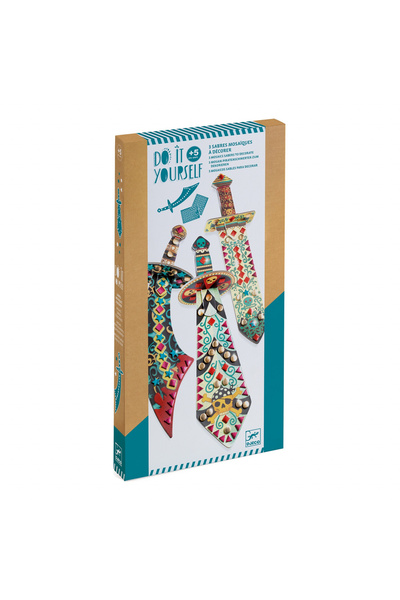 djeco Săbii de pirat creative DIY pentru jocuri