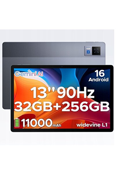 Doogee Tabletă U13 de 13 inch, 6+26 GB / 256 GB, Gri Opac