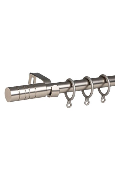 OEM Bară de perdea reglabilă din nichel metalic, lungime 120-210cm