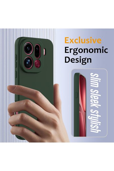 CaseOnn Oppo Find X9 Pro Case with Camera Protection and Microfiber Lining Launch Gray