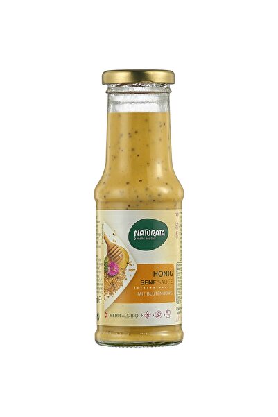 Naturata Sos de muștar cu miere, fără gluten, bio, 210ml