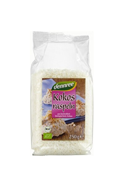 Dennree Nucă de cocos răzătoare organică, 250g