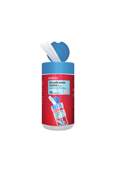 Herlitz Whiteboard Cleaning Wipes 16X13Cm Set100 Herlitz, 16 x 13 cm
