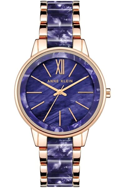 Anne Klein ساعة نسائية بسوار من الراتنج