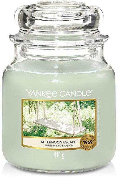 Yankee Candle شمعة معطرة |   شمعة الياسمين الليلي الكبيرة في وعاء زجاجي |   و...