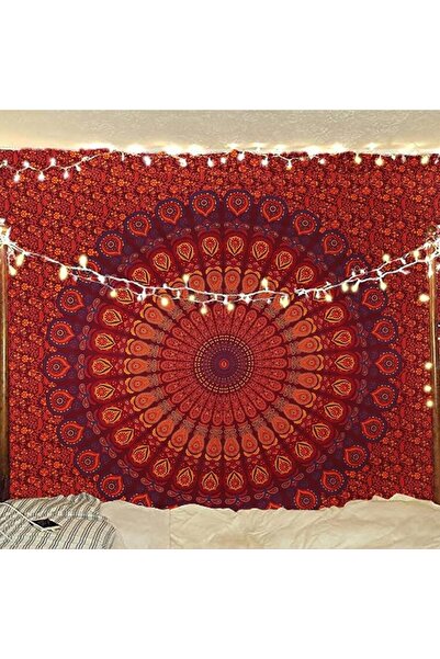 Bless International Indian Hippie Bohemian Psychedelic Peacock Mandala Wall H...