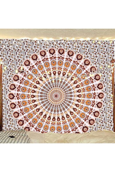 Bless International Indian Hippie Bohemian Psychedelic Peacock Mandala Wall H...