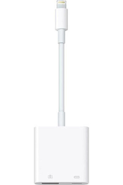 Apple Μετατροπέας Lightning αρσενικό σε Lightning / USB-A θηλυκό Λευκό 1 τεμά...