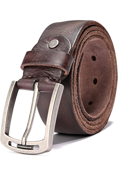 KEECOW mens Men's Full Grain Italian Leather Belts 1001 Belt