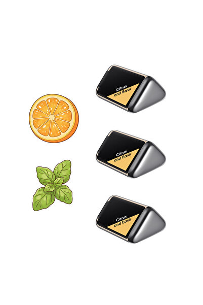 eufy Rezervă de parfum Omni S2, Citrice și Busuioc, Pachet de 3