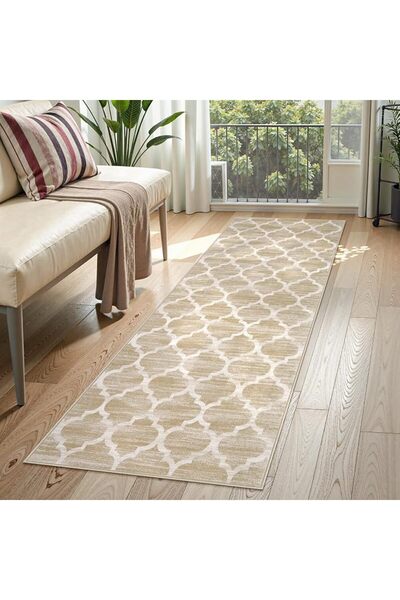 GENERAL Lahome Moroccan Area Rug - 2’x3’Washable Small Entryway Accent Distre...