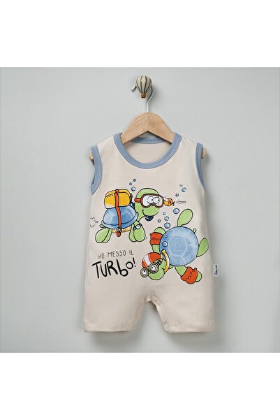 mandalinsbaby Summer Baby Boy Overalls with Straps