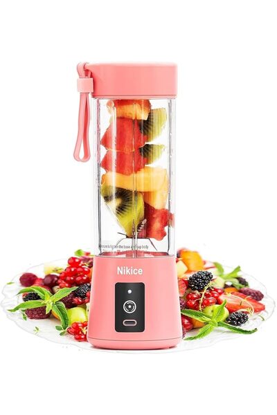 GENERAL Nikice Portable Blender,Personal Size Blender Juicer Cup,USB Recharge...