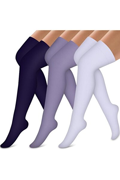 Bluemaple 4 Pack Leggings for Women Butt Lift High Waisted Tummy Control No S...