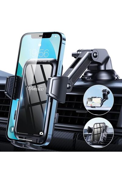 GENERAL 3-in-1 Car Mount for Dashboard, Windshield, Air Vent - Multi-Angle Ad...
