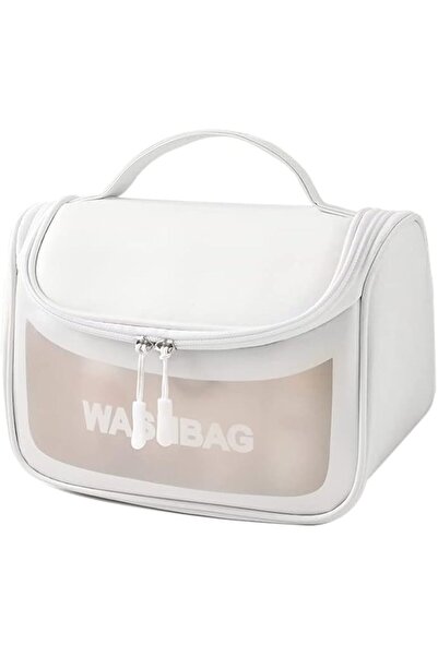 IMCUZUR Vanity Cases, Hanging Makeup Bag Organizer, Travel Toiletry Bag for W...