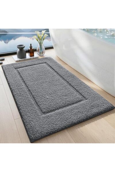 DEXIFUXI DEXI Bathroom Mats 50x80 cm, Washable Non-Slip Bathroom Rug for Show...