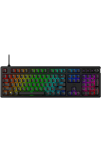 HP HyperX Alloy Rise Mechanical Gaming Keyboard, RGB, Linear Switches, US Lay...